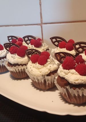 Фото Шоколадні кекси 🧁 без яєць і масла.