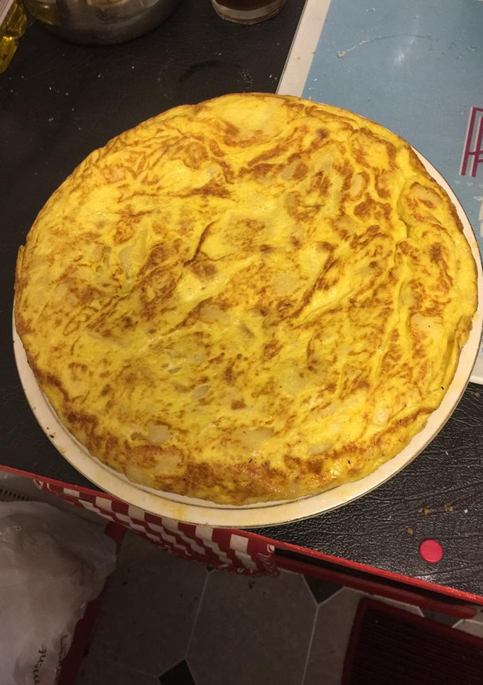 Una foto de Tortillita de patatas y cebolla