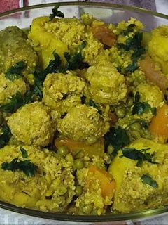 صورة لوصفة دولمة بالخضار و الجلبانة 🥔🧅🥕