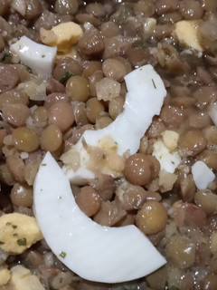 Una foto de Lentejas a la vinagreta