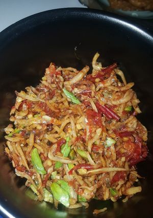 Foto resep Sambel teri medan