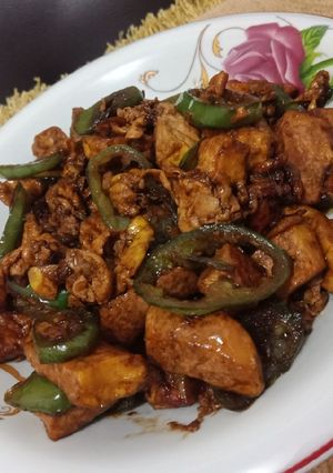 Foto resep Oseng Tahu telor kecap cabe gondot