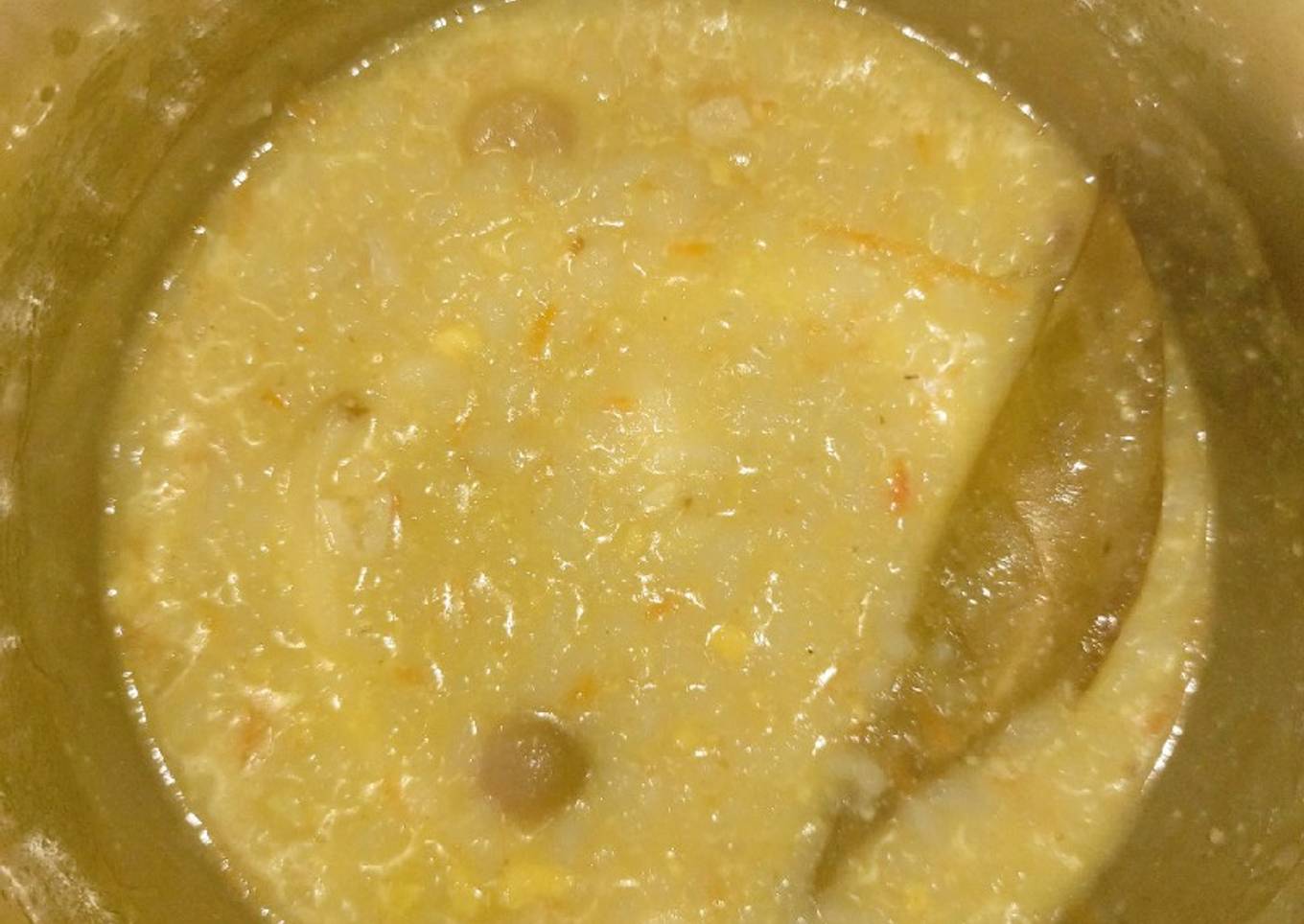 MPASI 6+ Bubur telur ayam kampung 2 #mpasi6months #mpasi6bulan