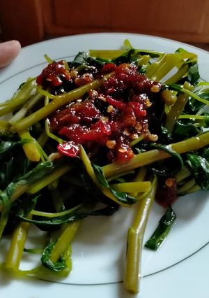 Foto resep Rujak kangkung