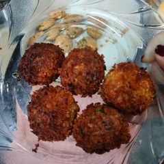 A picture of Crunchy Egg Pakoda.