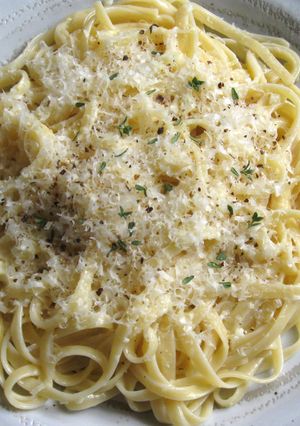 A picture of Lemon Pasta.