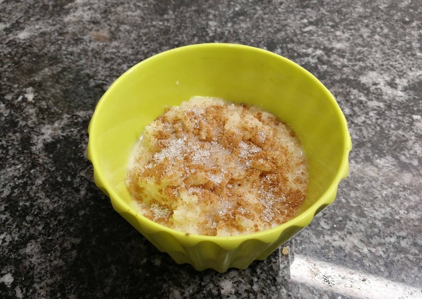 Arroz con leche cremoso