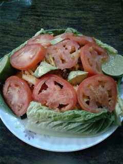 Una foto de 💖💖Ensalada rellena a tu gusto 👍👍