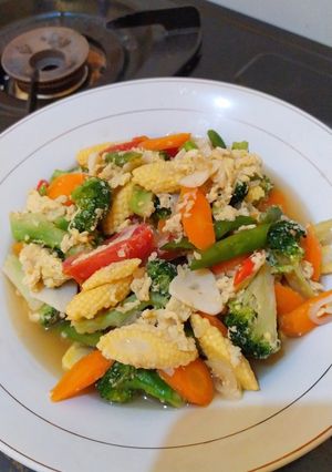 Foto resep Capcay Saus Tiram
