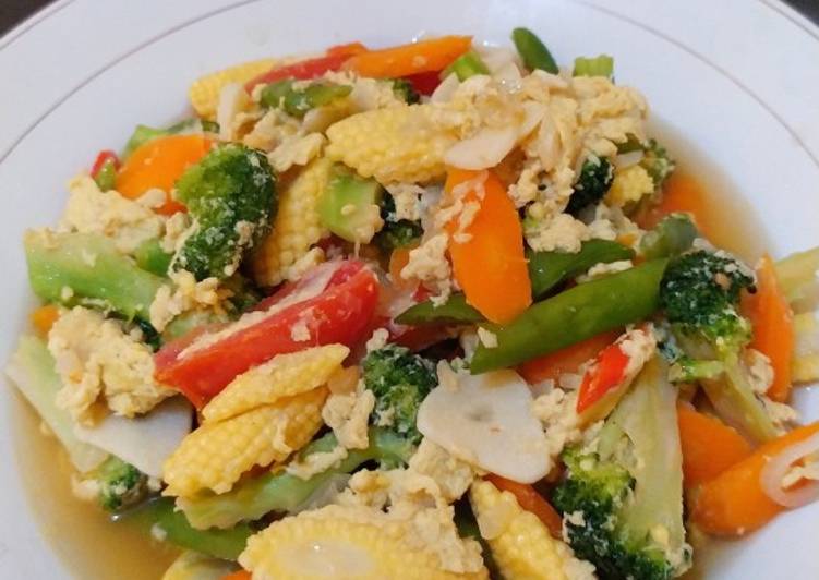 Resep Capcay Saus Tiram Lezat