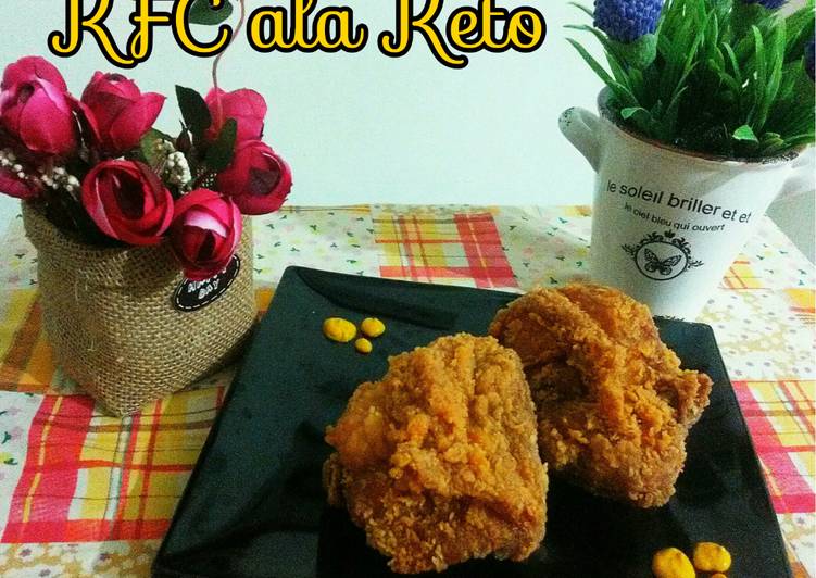 Resep Ayam KFC 🐔#ketofriendly #ketofy #debm #fried chicken #kentucky #crispy, Lezat Sekali