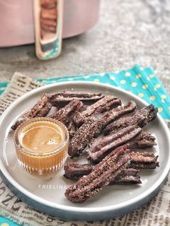 Foto resep Churros dg snack Coklat, menggunakan Air Fryer