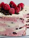Málnás-Oreo torta sütés nélkül