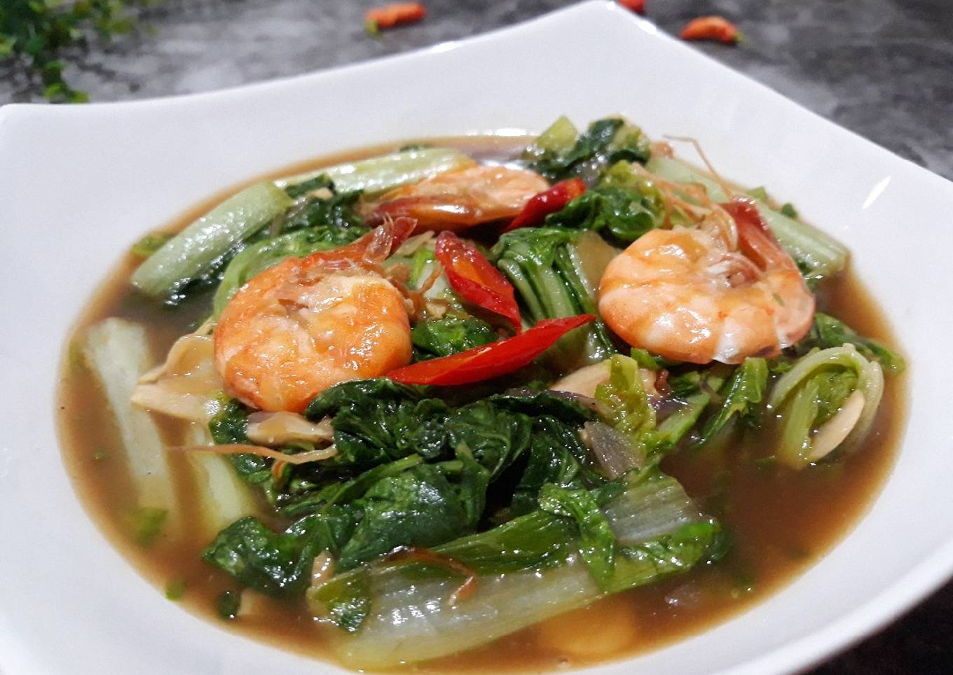 TUMIS SAWI KERITING UDANG ▪