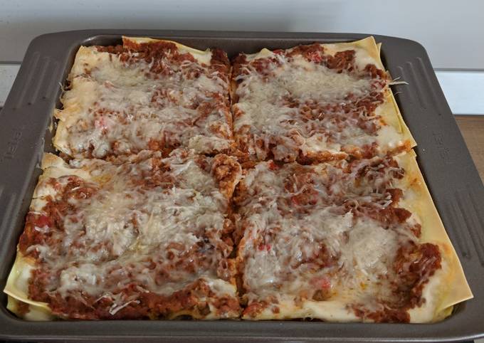 Simple Way to Make Homemade Lasagna for List of Food
