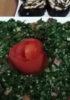 صورة لوصفة تبولة