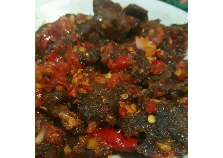 Resep: Dendeng Balado Yang Mudah