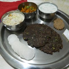 A picture of Buckwheat and Radish Paratha.