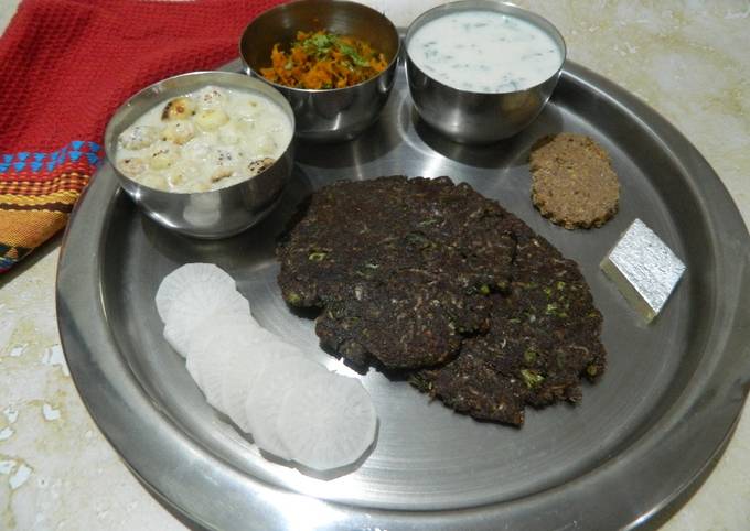 Buckwheat and Radish Paratha