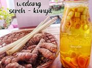 Gambar minuman kunyit serai