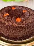 Sacher vestindo de Bolo Brigadeiro