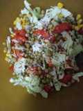 Ensalada vegana multicolor y chía 😎🌹