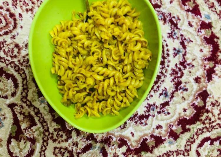 Steps to Make Homemade Pasta with cream cheese !!!# Ramzan special