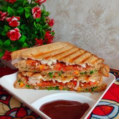 Veg Club Sandwhich A picture of Veg Club Sandwhich.