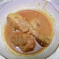 A picture of Chicken korma.