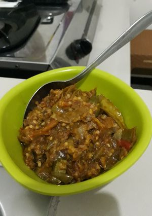 Foto resep Sambal ijo sederhana