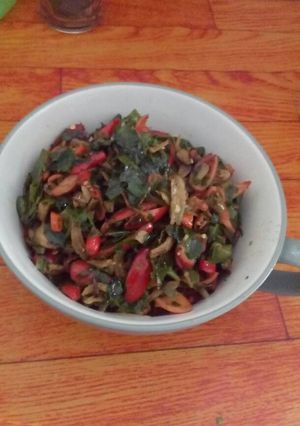 Foto resep Tumis Teri Merah Ijo