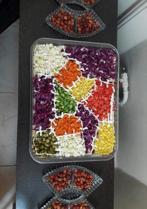 عکسی از دستور سالاد الویه