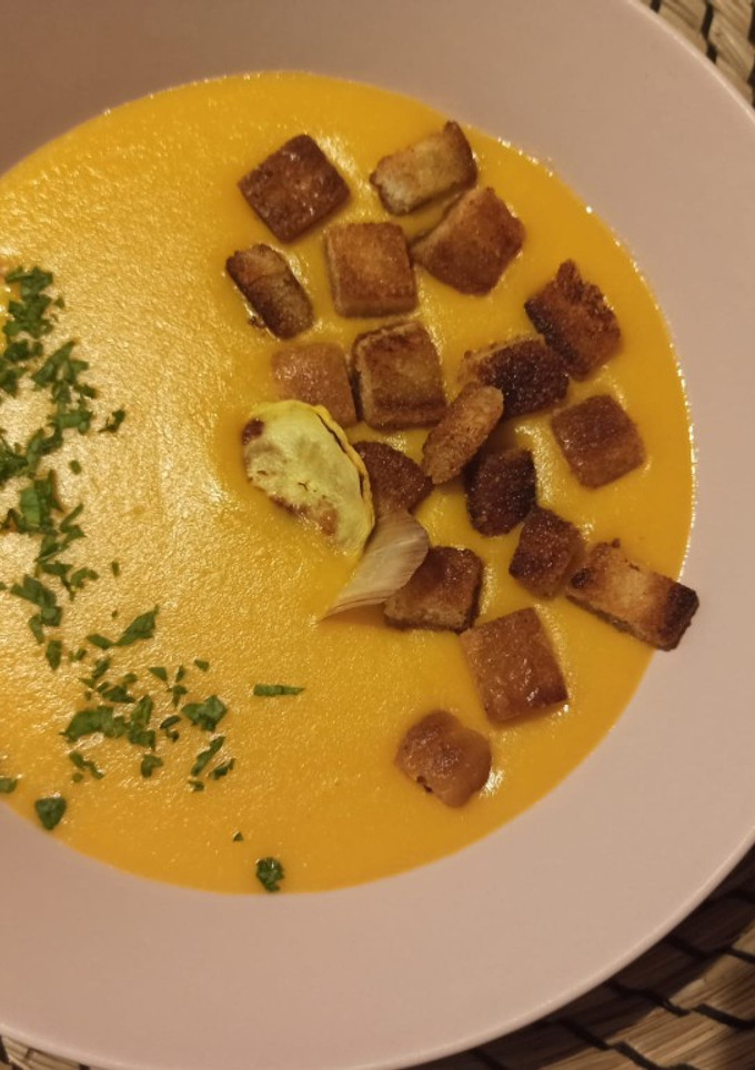 Una foto de Crema de verduras