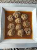 Albóndigas en salsa de chipotle