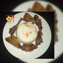 A picture of Vegetable rice.