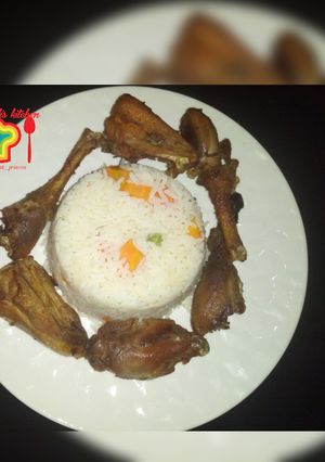 A picture of Vegetable rice.