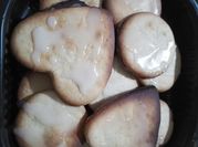 Una foto de glasé para galleta