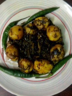 सोया मेथी आलू (Soya methi aloo recipe in hindi) रेसिपी मुख्य फोटो