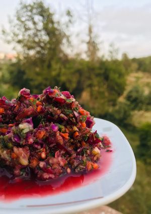 صورة لوصفة سلطةة خضار 💁🏻‍♀️💜