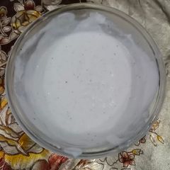 A picture of White sauce.