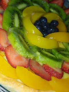 Una foto de Tarta de frutas💗 Con toque personal