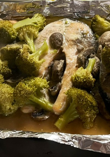 Foto resep Baked Salmon Foil
