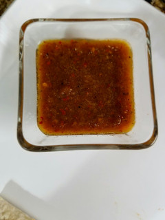 Una foto de Salsa roja para barbacoa