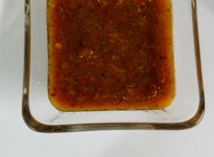 Una foto de Salsa roja para barbacoa
