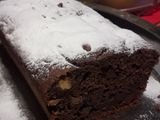 Budín de batata y chocolate amargo