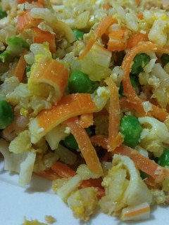 Una foto de Arroz tres delicias integral