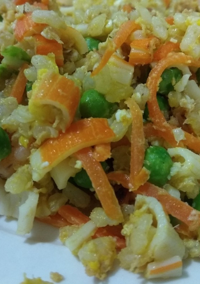 Una foto de Arroz tres delicias integral