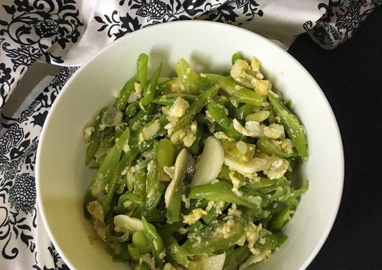Oseng - oseng Buncis Telur