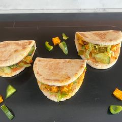 A picture of Paneer Pita Pockets🥰.