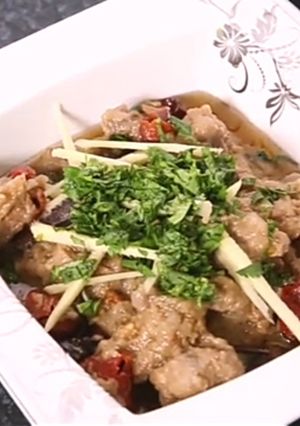 A picture of Khara Masala Gosht 🐐.